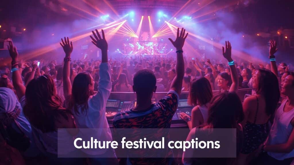 Cultural Festival Captions