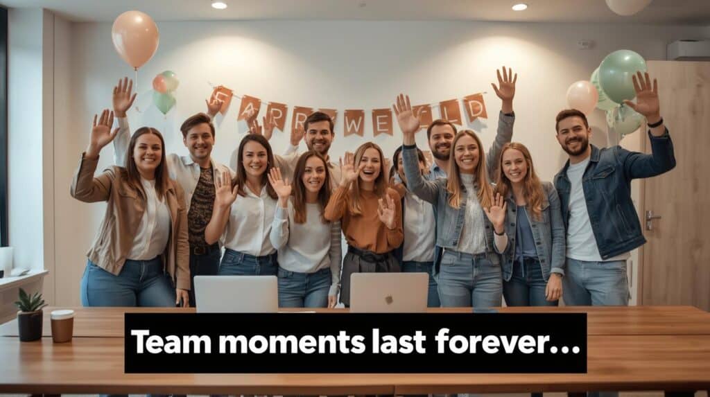 Farewell Captions for Instagram for Colleagues