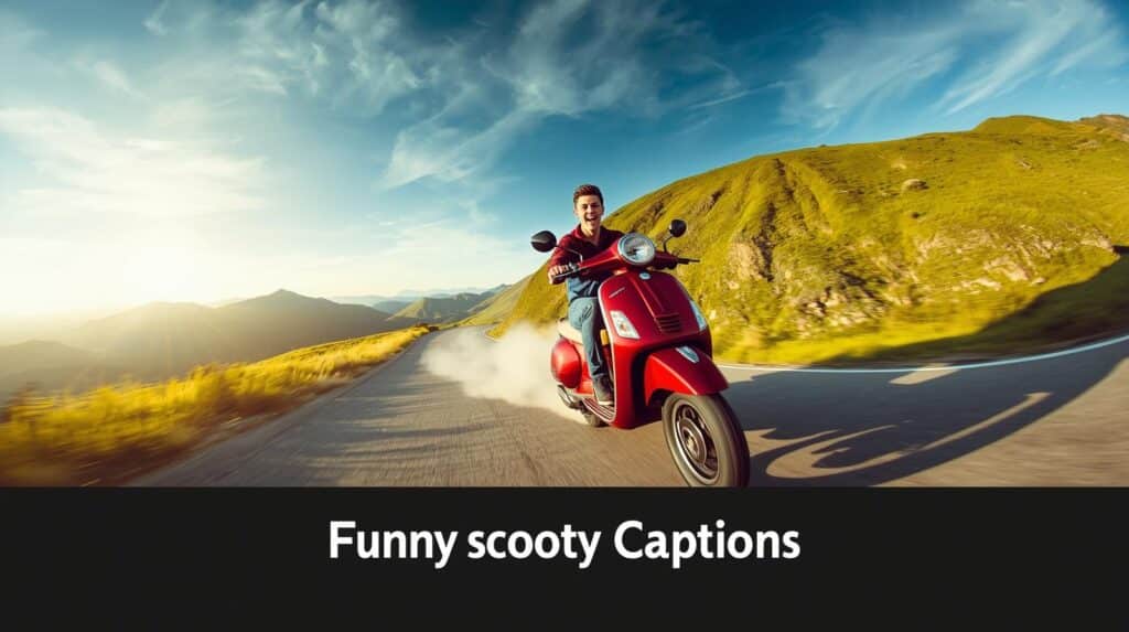 Funny Scooty Captions For Instagram