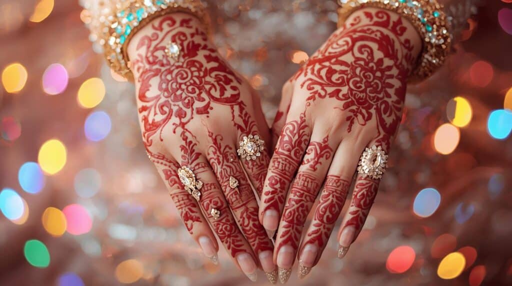 Mehndi Captions for Instagram for Glamorous Look