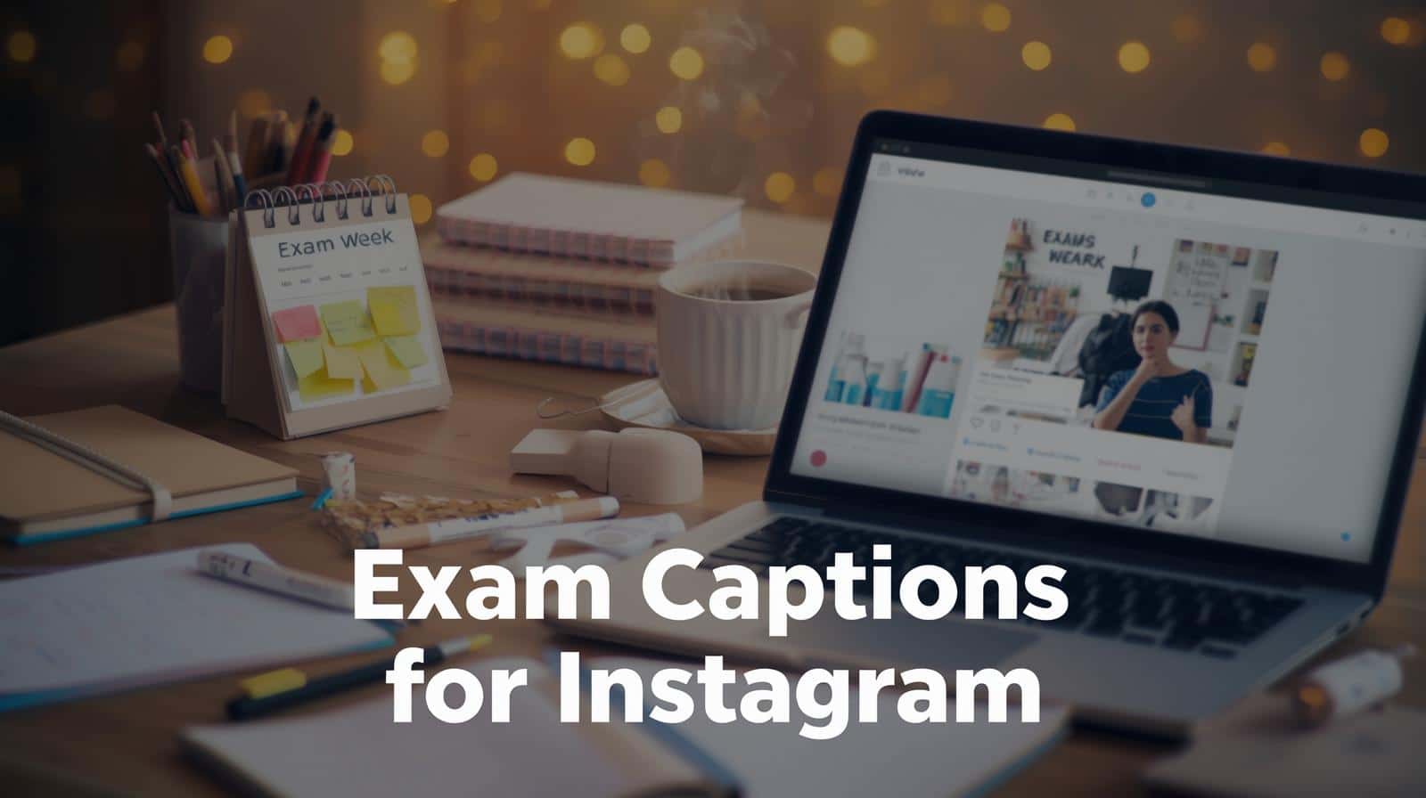 exam captions for instagram