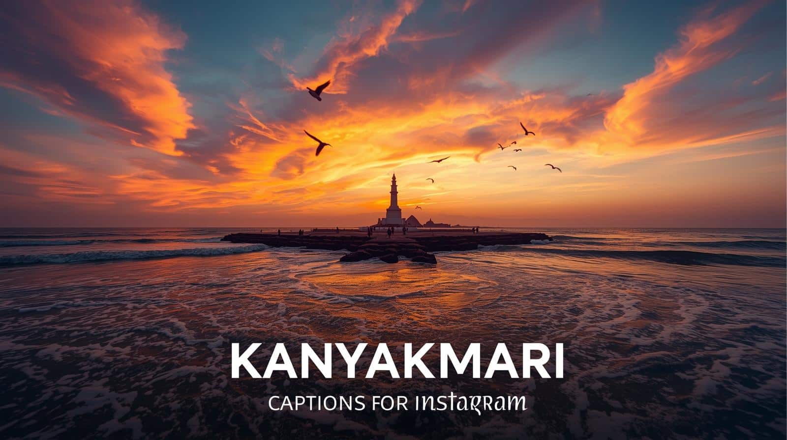 kanyakumari captions for instagram