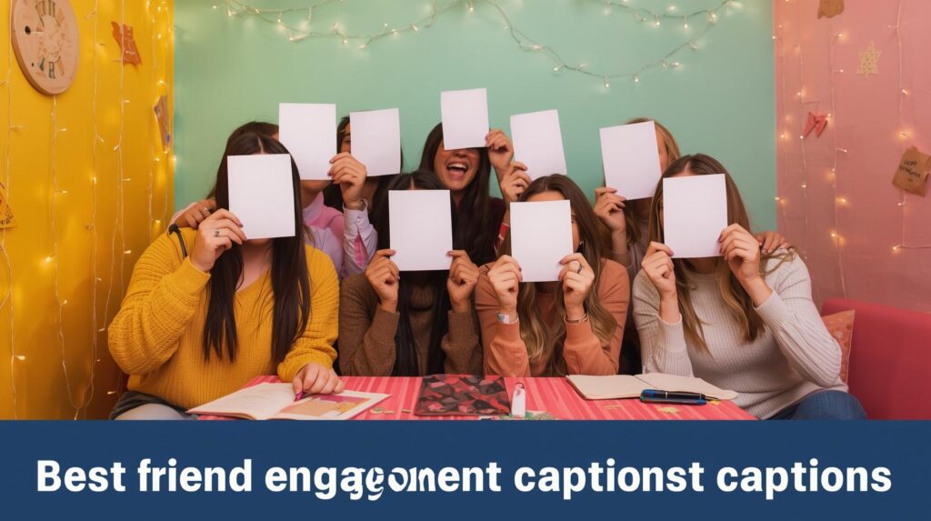 Best Friend Funny engagement captions