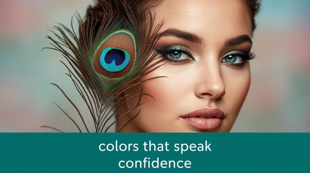 Elegant Peacock Captions