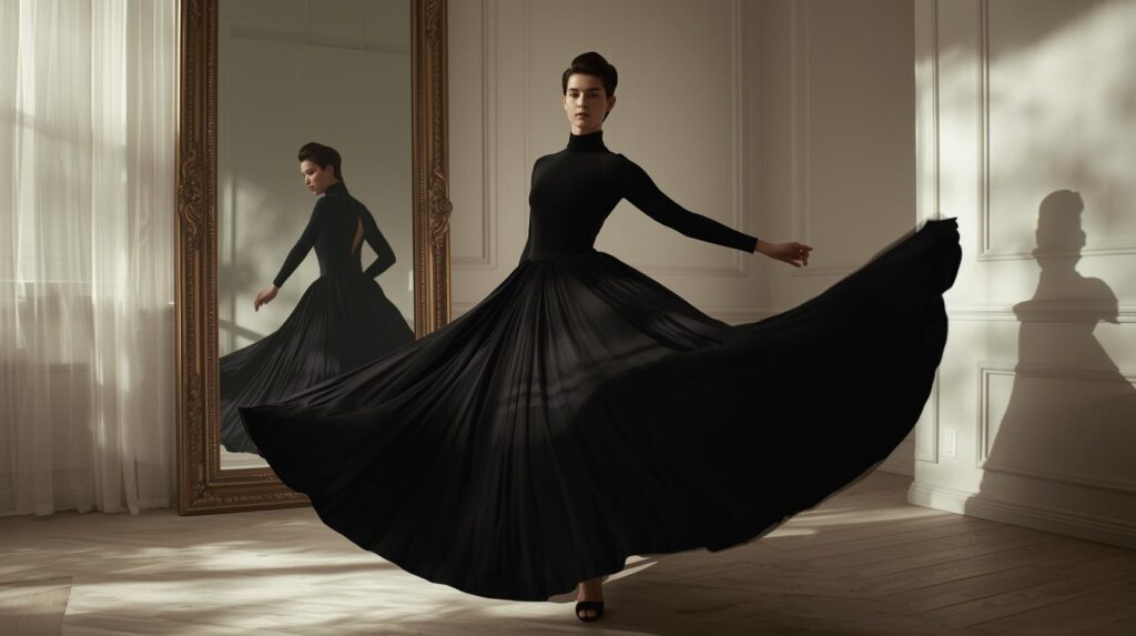 Funny Black Dress Captions