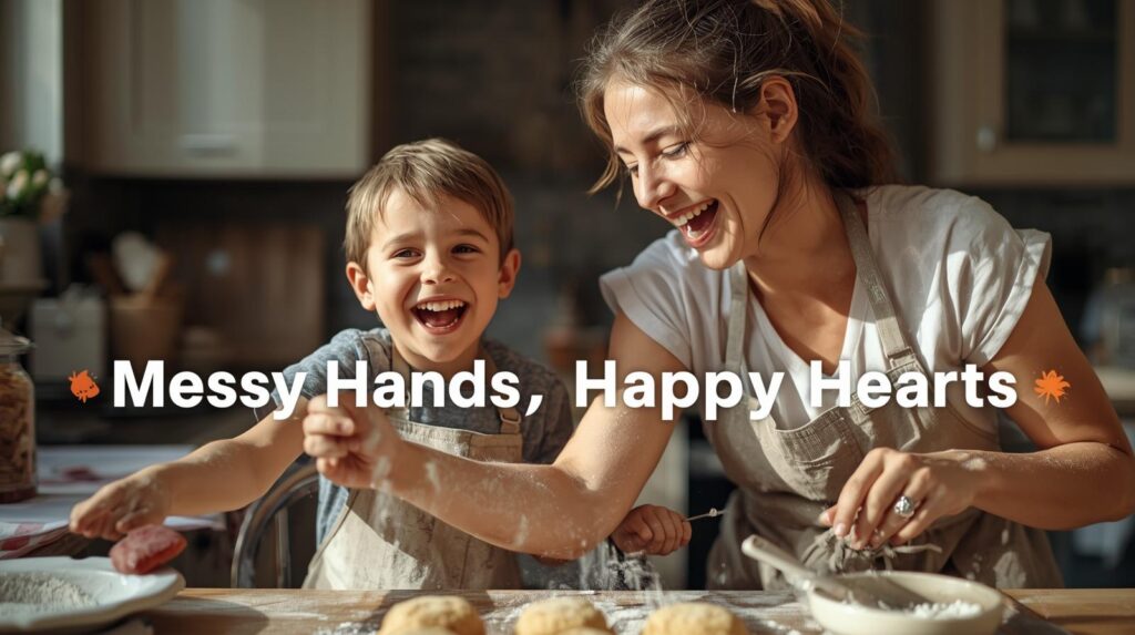 Mother-Son Fun and Playful Captions