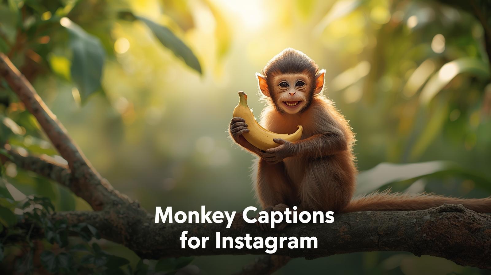 160+ Wild Monkey Captions For Instagram 2025