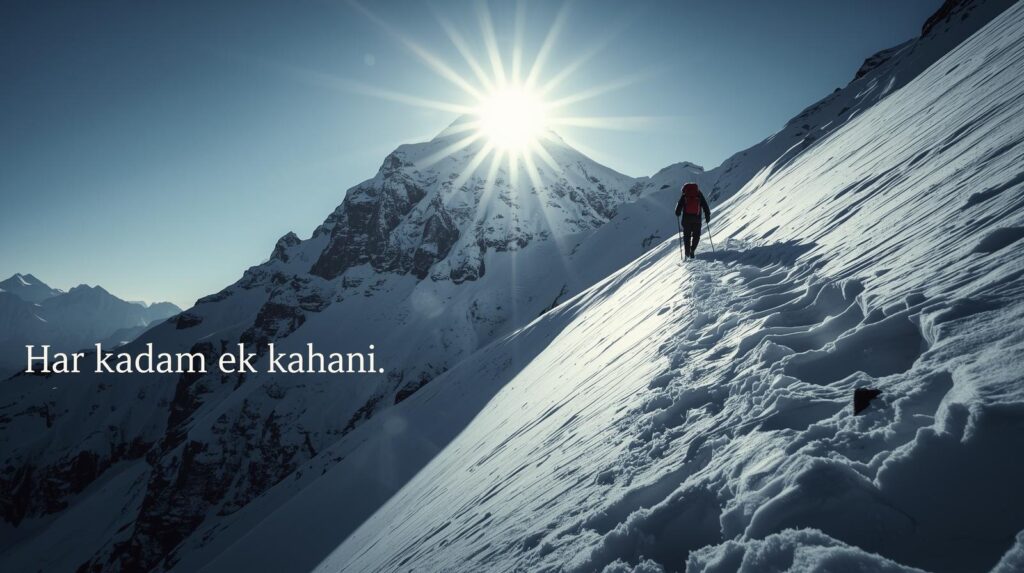 Captions for Serene Mountain Moments